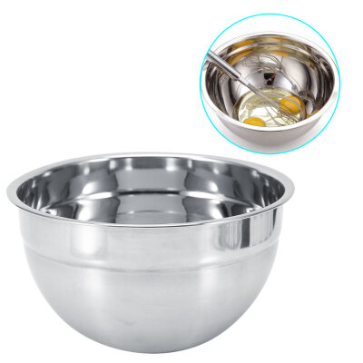 

5 Sizes Stainless Steel Thicker Mixing Bowl With Lid Baking Salad Bowls Kitchen Cooking ToolsStainless Steel Mixing Bowl