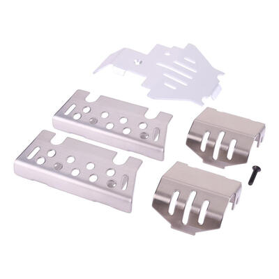 

Front Bumper Lower Axle Gearbox Mount Protection Skid Plate set for TRX4
