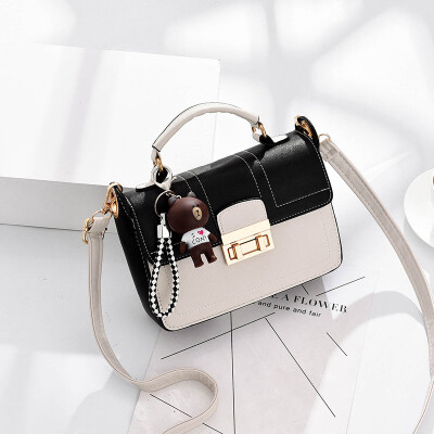 

Shangxin Female Trendy Korean Ins Overfire Simple Hand-held Bill of Lading Shoulder Oblique Square Bag