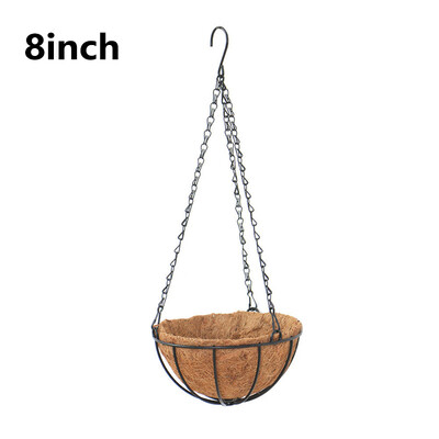 

Art Wall Hanging Basket Artificial Rose Flower Plant Rattan Home Garden Decor