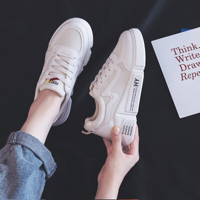 

Summer White Womens Shoes 2019 Summer Mesh Ventilated Mesh Shoes Sports Running Joker Torre Board Shoes Red Tide Shoes