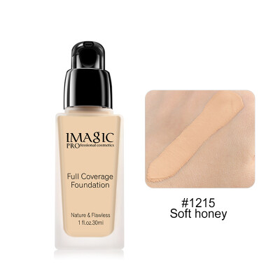 

Liquid Foundation Control Oil Moisturizing Brighten Skin Tone Cover Blemishes Long Lasting Makeup Foundation