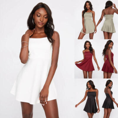 

Womens Bandage Bodycon Sleeveless Evening Party Cocktail Club Short Mini Dress