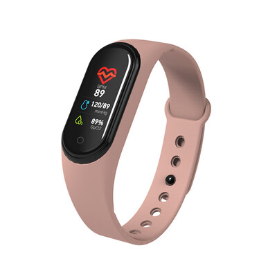 

Womens Smart Bracelet Color Screen Call Reminder Heart Rate Health Monitoring Waterproof Sports Bluetooth