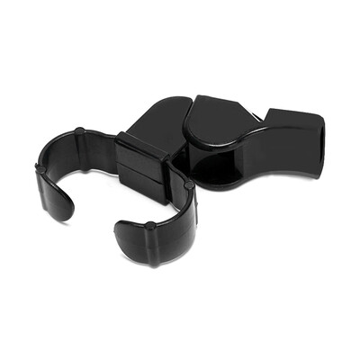 

〖Follure〗Pealess Finger Grip Whistle for Referees&Coaches by Crown Sporting Goods