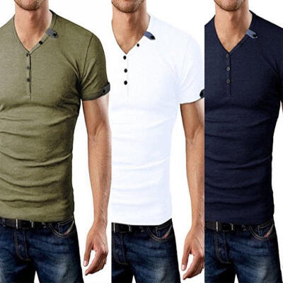 

Men&39s Slim Fit Sports Short Sleeve Muscle Tee shirt Casual Tops Shirts