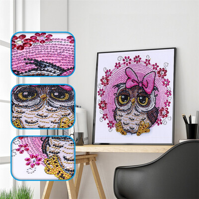 

Siaonvr Special Shaped Diamond Painting DIY 5D Partial Drill Cross Stitch Kits Crystal R