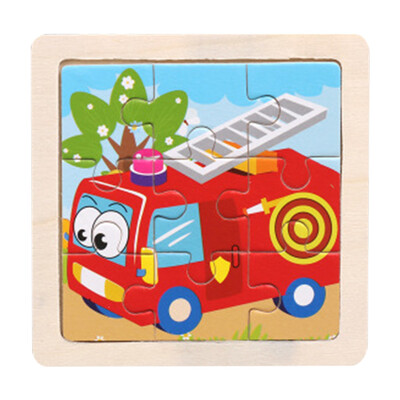 

Gotoamei Wooden Animal Puzzle Educational Developmental Baby Kids Training Toy