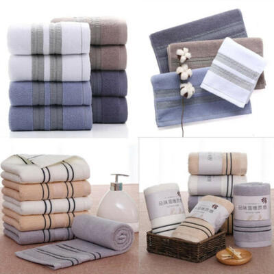 

Pure 100 Cotton Home Soft Absorbent Comfort Hand Face Sheet Bath Beach Towels