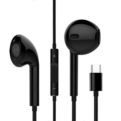 

Type-C Earphones With Microphone for Xiaomi 8 9 Oneplus 6T Huawei