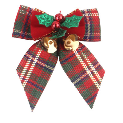 

Siaonvr Christmas Bow With Iron Bells Christmas Wreath With Christmas Tree Decorations