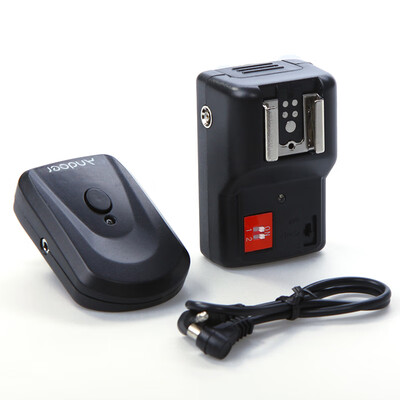 

Andoer 4 Channels Wireless Remote Speedlite Flash Trigger Universal for Canon Nikon Pentax Olympus PT-04GY