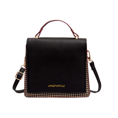

Retro Women Square Bag 2019 New PU Leather Shoulder Bag Fashion Joker Messenger Bags Mobile Phone Bag