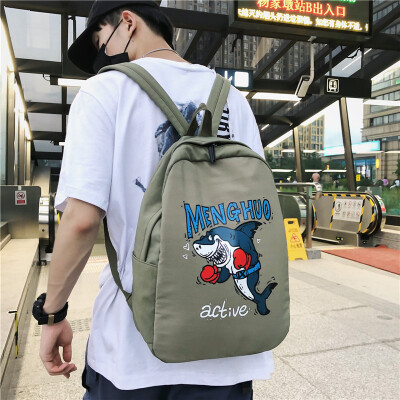 

Bookbags Men ins Fashion Japanese Bookbags Women Korean version Harajuku Uzzang Cool Personality Shoulder Baggies