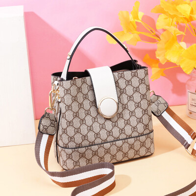 

Summer ladiesbags simple bucket bag spring fashion single shoulder slanting bag