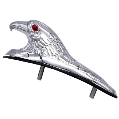 

Universal Chrome Eagle Shape Ornament Statue for Motorcycle ATV Motorbike Front Fender Frames Car Fittings