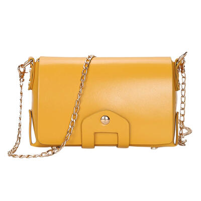 

Women Lady Shoulder Crossbody Bags Casual Leather Pure Chain Messenger Bags