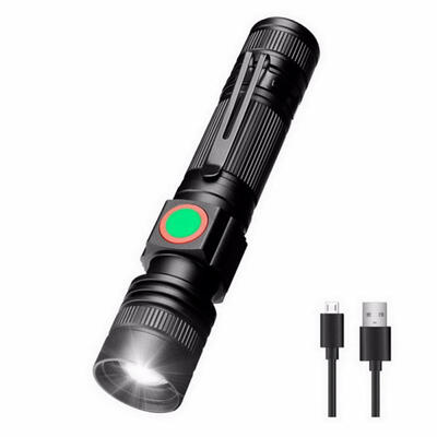

ZHISHUNJIA WY8485 1000lm Cree XML T6 18650 Zoomable LED Flashlight - Black