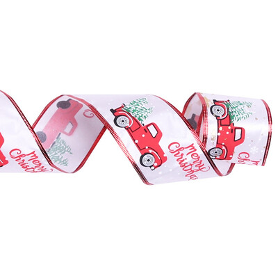 

2M Snowflake Christmas Ribbon Diy Tying Wreath Rustic Decoration Craft Wrapping Decorstion