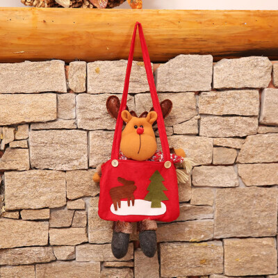 

Tailored Christmas Doll Portable Apple Bag Childrens Candy Bag Santa Claus Gift Bag