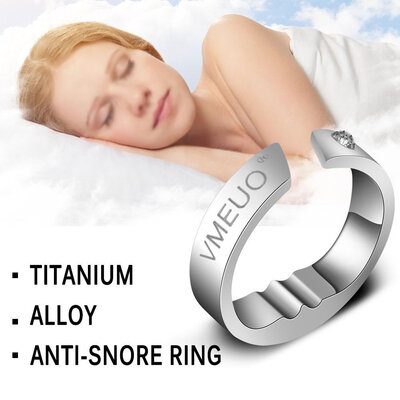

Greensen Anti Snoring Ring Stopper Sleeping Breath Aid Acupressure Treatment Stop Snore Device Sleeping Aid Ring Snoring Device