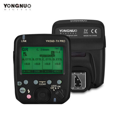 

YONGNUO YN560-TX PRO 24G On-camera Flash Trigger Speedlite Wireless Transmitter with LCD Screen for Nikon DSLR Camera for YN862