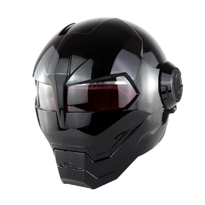 

Personality motorcycle helmet soman515 iron man full face helmet retro style Transformers face helmet