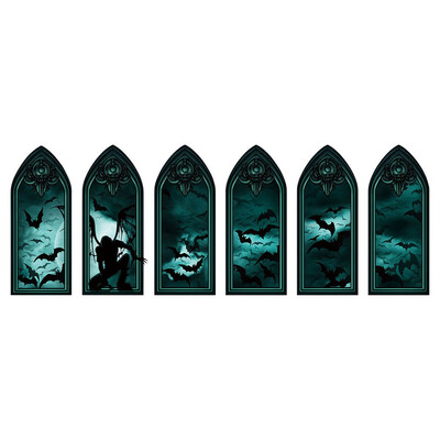 

Creative Ghost Bat Halloween Wallpaper Living Room Decorative Wallpaper