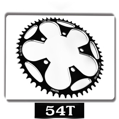 

50T 52T 54T 56T 58T 110mm BCD Road Bike Chainring Set With Nails Practical