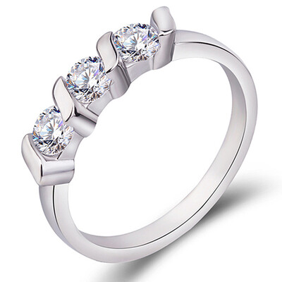 

Wedding Rings Women Rose Gold Diamond Ring Jewelry Gifts