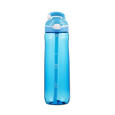 

Water Bottle with Straw Portable Sports Water Cup 750ml for Outdoor Travel Sports Camping