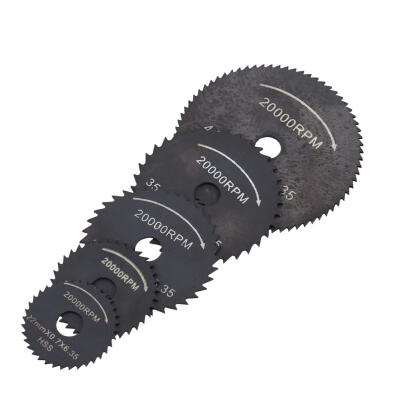 

Greensen 1 Set HSS Circular Saw Blades Cutting Disc Power Tools for Wood Plastic 22-44mm