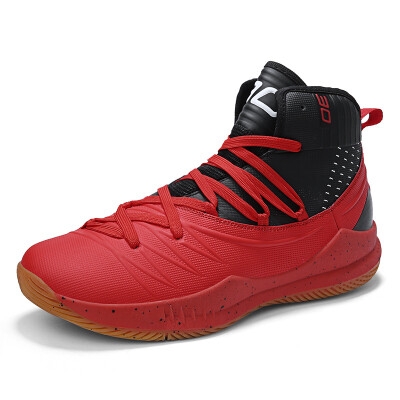 

breathable basketball shoes mens high-top non-slip shock absorber boots wear-resistant sports shoes mens combat shoes