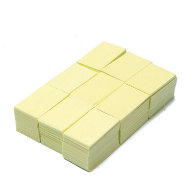 

Toponeto 1000PCS Colorful Lint Free Nail Art Gel Polish Remover Cotton Pad Nail Wipe