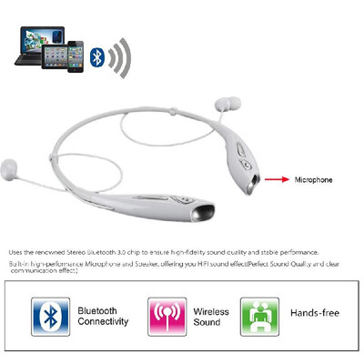 

Best-selling TF-790 Bluetooth Stereo Headset Neck-strap & In-ear Sweat-proof Wireless Bluetooth 30 EDR Stereo Earphone Support