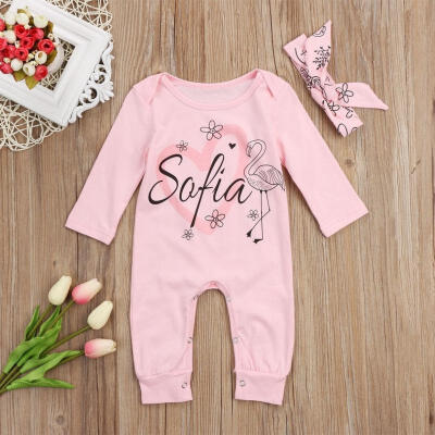 

Newborn Toddler Infant Baby Girl Bodysuit Romper Jumpsuit Sunsuit Outfit Clothes