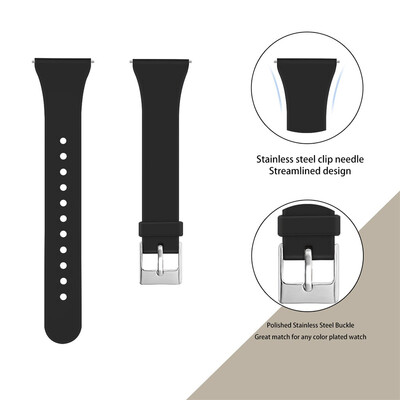 

〖Follure〗Replacement Silicone Breathable Wrist Band Strap For Fitbit Versa 2 Wristband