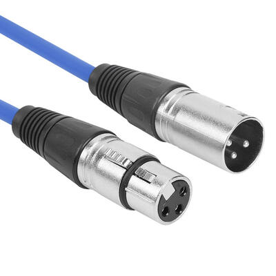 

1m XLR 3Pin Cable Male to Female Shielded Microphone Extension Wire Cord