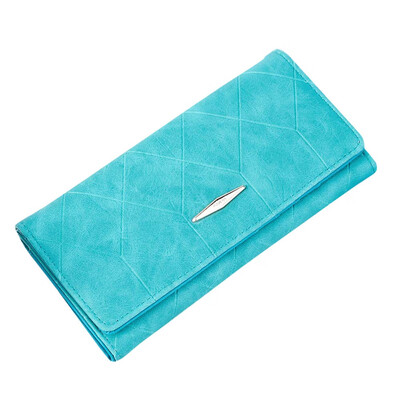 

Womens Solid Hasp coin purse long wallet card bag handbag credit card bank card mobile phone can be put casual fashion
