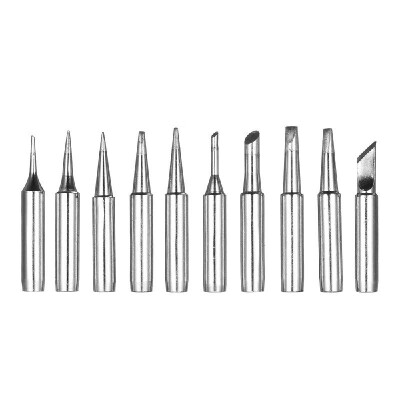 

10PCS Soldering Iron Tips Replacement Solder Tip Lead-free Screwdriver Iron Tip 900M-T-B for Hakko 936 907 Soldering Rework Statio