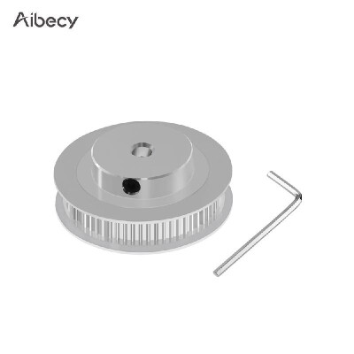 

Aibecy Aluminum GT2 Timing Pulley 60 Teeth 60T 8mm Bore Synchronous Wheel for 6mm Width 3D Printer GT2 Timing Belt