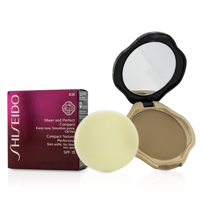 

SHISEIDO - Sheer & Perfect Compact Foundation SPF15 - B20 Natural Light Beige 10g035oz