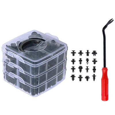 

630pcsSet Car Body Push Pin Rivets Car Bumper Repairing Kits Fastener Clip Expansion Clips