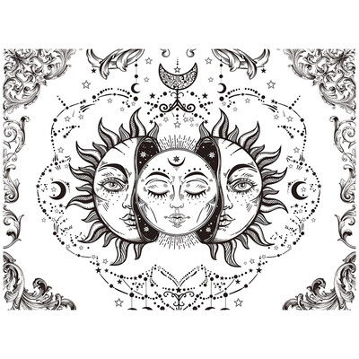 

Toponeto Wall Hanging Tapestry Wall Bedspread Beach Towel Mat Blanket Table
