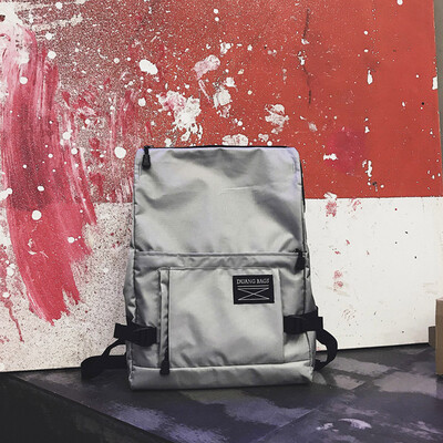 

Tailored Backpack Female Wild Backpack Men Fashion Casual Personality Handbags Travel Bag