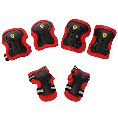 

6PCS Kids Youth Sports Brace Set Riding Roller Skating Elbow Knee Hands Guard Set Sports Protective Equipment