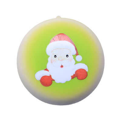 

Gotoamei Christmas Santa Claus Bread Slow Rising Scented Relieve Stress Toy Key Pendant