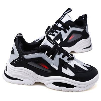 

Sports shoes mens ins tide shoes wild breathable mesh fashion running old shoes