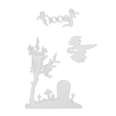 

Halloween Cutting Dies Stencils Scrapbook Embossing DIY Craft Album Card