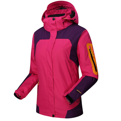 

Toponeto Womens Winter Hoodie Two Piece Set Warm Waterproof Windproof Outdoor Coat